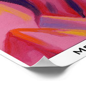 Fauve Mountain Poster (Ecke)