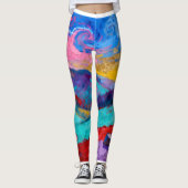 Fauvism Leggings (Vorderseite)