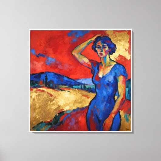 Fauvismo Leinwanddruck (Vorderseite)