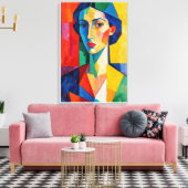 Fauvismo Leinwanddruck (Insitu (Wohnzimmer))