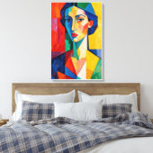 Fauvismo Leinwanddruck (Insitu (Schlafzimmer))