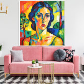 Fauvismo Leinwanddruck (Insitu (Wohnzimmer))