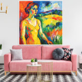 Fauvismo Leinwanddruck (Insitu (Wohnzimmer))