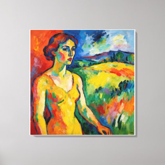 Fauvismo Leinwanddruck (Vorderseite)