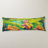 Fauvismus Art Style Lillie 2 Seitenschläferkissen (Rückseite)