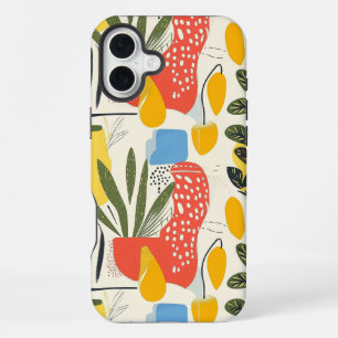 Fauvismus-Stil Lebendige Farben Garten-Topf iPhone 16 Plus Hülle