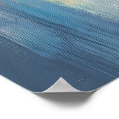 Fauvist Cat in Sunlit Window - individuell einstel Poster (Ecke)