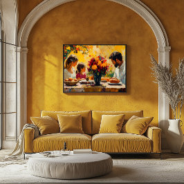 Fauvist Family Ansammlung - Lebhaft und warm Poster