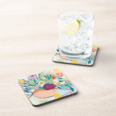 Fauvist Floral II Getränkeuntersetzer (Rechte Seite)