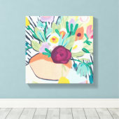 Fauvist Floral II Leinwanddruck (Insitu (Holzboden))