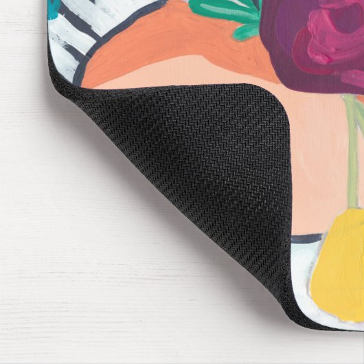 Fauvist Floral II Mousepad (Ecke)