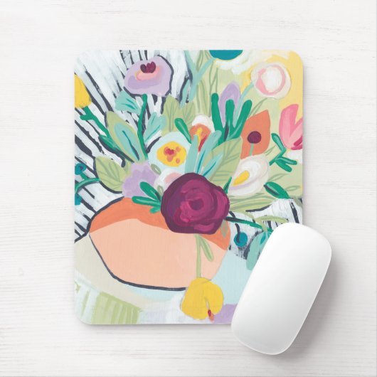 Fauvist Floral II Mousepad (Mit Mouse)