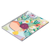 Fauvist Floral II Notizblock (Linke Seite)