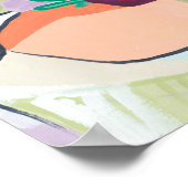 Fauvist Floral II Poster (Ecke)