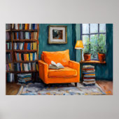 Fauvist Reading Nook Art - Individuell gestaltete, Poster (Vorne)