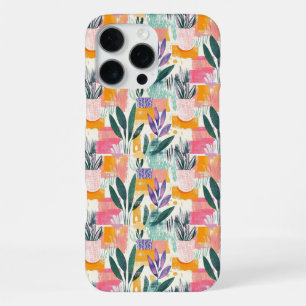 Fauvistischer Stil Garten Töpfe Muster iPhone 16 Pro Max Hülle