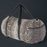 Faux Boa Constrictor Snakeskin Duffle Bag<br><div class="desc">A Digitalbcon Images Design featuring a sleek and smooth looking faux Boa Constrictor Snakeskin design in this one-of-a-kind "Faux Boa Constrictor Snakeskin" all over print Duffle Bag.. Make a bold fashion statement today with this fully functional one-of-a-kind All Over Print Duffle Bag. This one-of-a-kind makes the ideal accessory for your...</div>