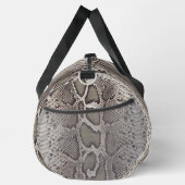 Faux Boa Constrictor Snakeskin Duffle Bag (Rechts)