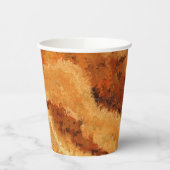 Faux Burled Walnut  Pappbecher (Links)