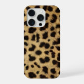 Faux Cheetah Skin iPhone Hülle (Rückseite)