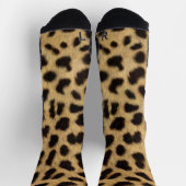 Faux Cheetah Skin Socken (Oben)