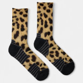 Faux Cheetah Skin Socken (Rechts)