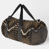 Faux Cobra Snakeskin Duffle Bag (Rechte Ecke)