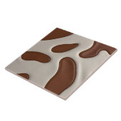 Faux Cow Leather Modern Luxury Elegant Collection Fliese (Seite)