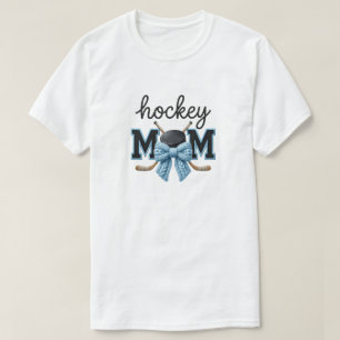 Faux-Crochet-Hockey-Mom-Shirt, Geschenk für die Ei T-Shirt