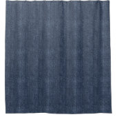 Faux Denim Blue Jean Duschvorhang (Vorderseite)