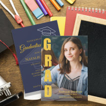 Faux Gold GRAD Foto Klasse 2026 Abschlussfeier