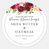 Faux Gold Soap Sticker (Vorderseite)