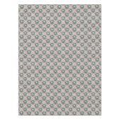Faux Granny Square Deckchen Häkelmuster  Tischdecke (Vorderseite)