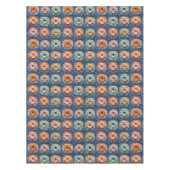 Faux Granny Square Häkelmuster Tischdecke (Vorderseite)
