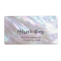 FAUX Irisierendes Holografisches