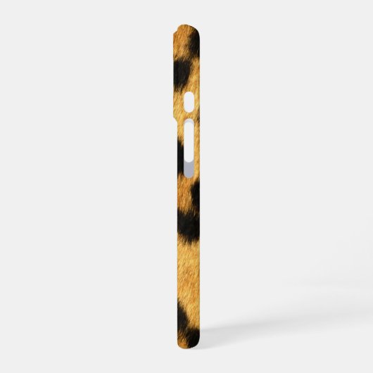 Faux Jaguar Skin iPhone 16 Hülle (Linke Seite)