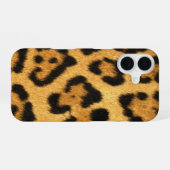 Faux Jaguar Skin iPhone 16 Hülle (Rückseite (Horizontal))