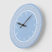 Faux Jasperware Große Wanduhr (Winkel)