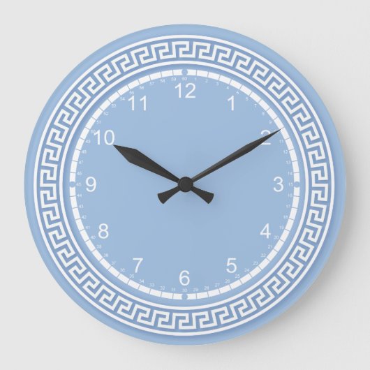 Faux Jasperware Große Wanduhr (Vorderseite)