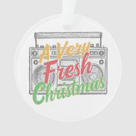 Faux Knit Style Music Lovers' Ornament