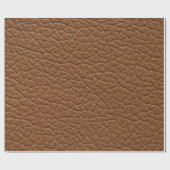 Faux leather light brown shades major texture. abs geschenkpapier (Flach)