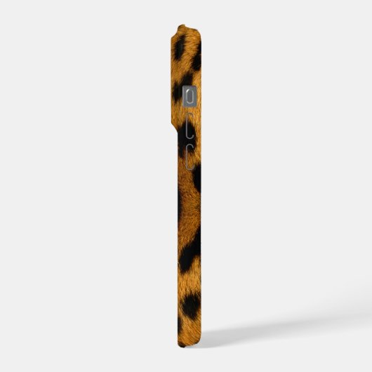 Faux Leopard Skin iPhone Hülle (Linke Seite)