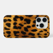 Faux Leopard Skin iPhone Hülle (Rückseite (Horizontal))