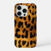 Faux Leopard Skin iPhone Hülle (Rückseite)