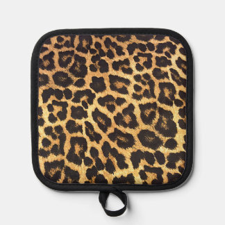 Faux Leopard Skin Pot Holder Topflappen