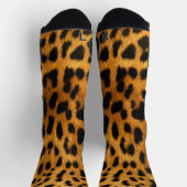 Faux Leopard Skin Socken (Oben)