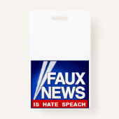 Faux News Ausweis (Rückseite)
