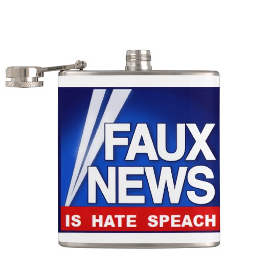 Faux News Flachmann (Geöffnet)