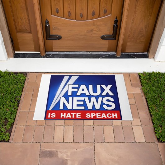 Faux News Fußmatte (Außenbereich)