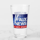 Faux News Glas (Rückseite)
